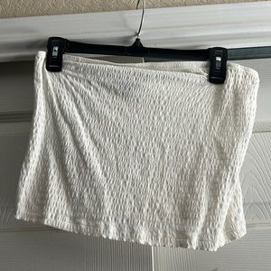 American Eagle White Tub Top